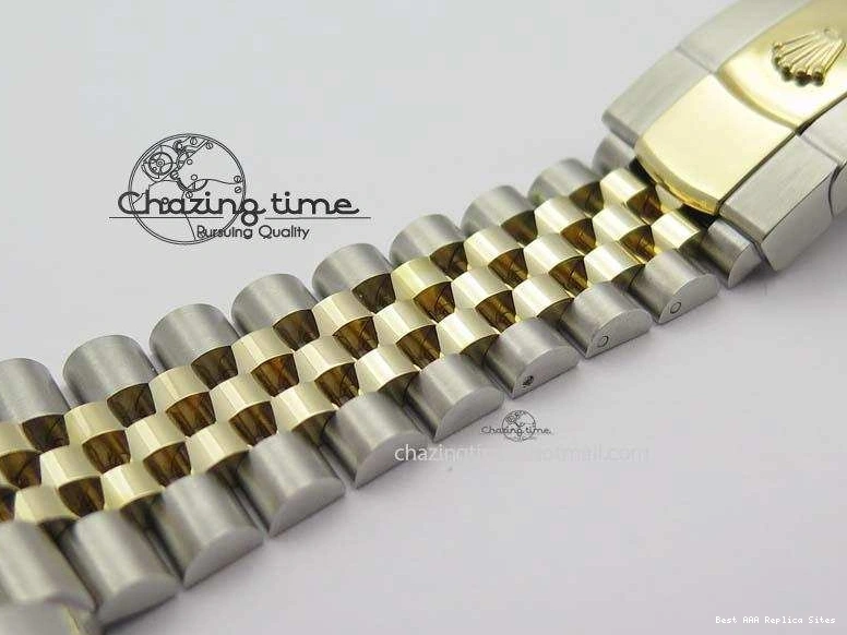 Best AAA Replica Sites On Dial Noob Silver Jubilee YG 126303 A 41mm Wrapped 1:1 Compact SS YG 3764 Bracelet Best Edition DateJust 0116